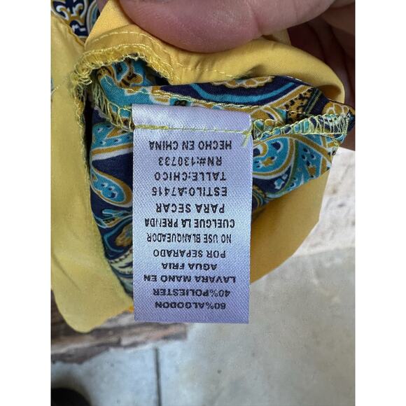 Umgee Paisley Dress-Size Small-Style A7415 - Picture 4 of 6